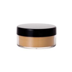 Black Cap Clear Jar